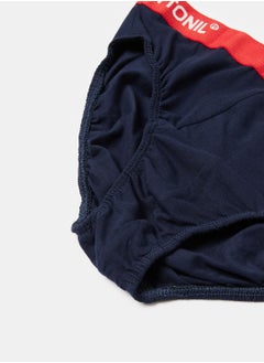 COTTONIL Cottonil Relax Brief For Men - Dark Blue  - Image 4