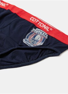 COTTONIL Cottonil Relax Brief For Men - Dark Blue  - Image 3