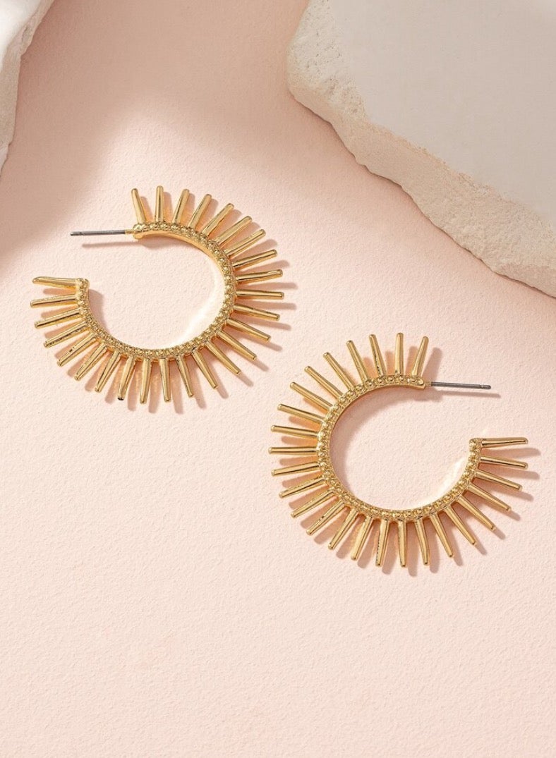 إيكوال حلق اذن نسائي من الاستانلس ستيل دائري أنيق وعالي الجودة - Image 2