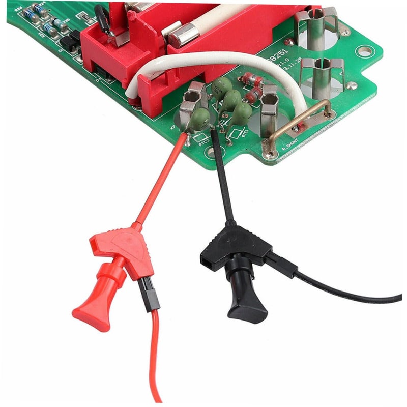 اختبار 2 مم خط هوك مع مشابك التمساح لاختبار الكهرباء متعدد - Image 3