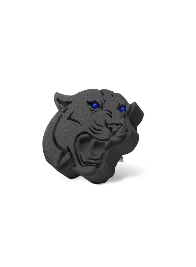 ميدوري معطر هواء للسيارة من السيراميك للتهوية 2D Panther Head Vanilla Gold عطر برائحة ورائحة ساحرة فاخرة مصنوع في فرنسا - Image 2