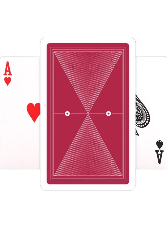 Win eight Winning Eight Guandan Special Playing Cards, Competition-Specific, Imported Black Core Paper, Durable Guandan Playing Cards, Red, 10 Decks - Image 3