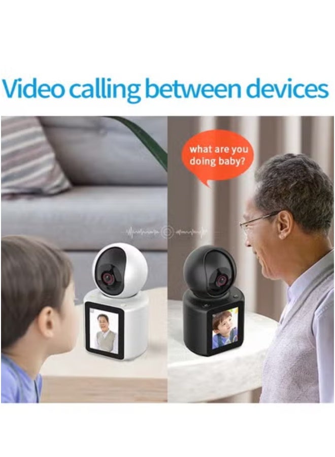 oem Indoor Rotating Camera for Elderly and Kids 4G WiFi Video Call Surveillance with Video Call Monitor - Image 2
