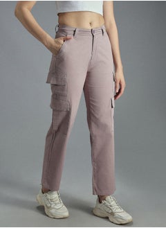 HIGH STAR Women Mauve Trousers  - Image 5