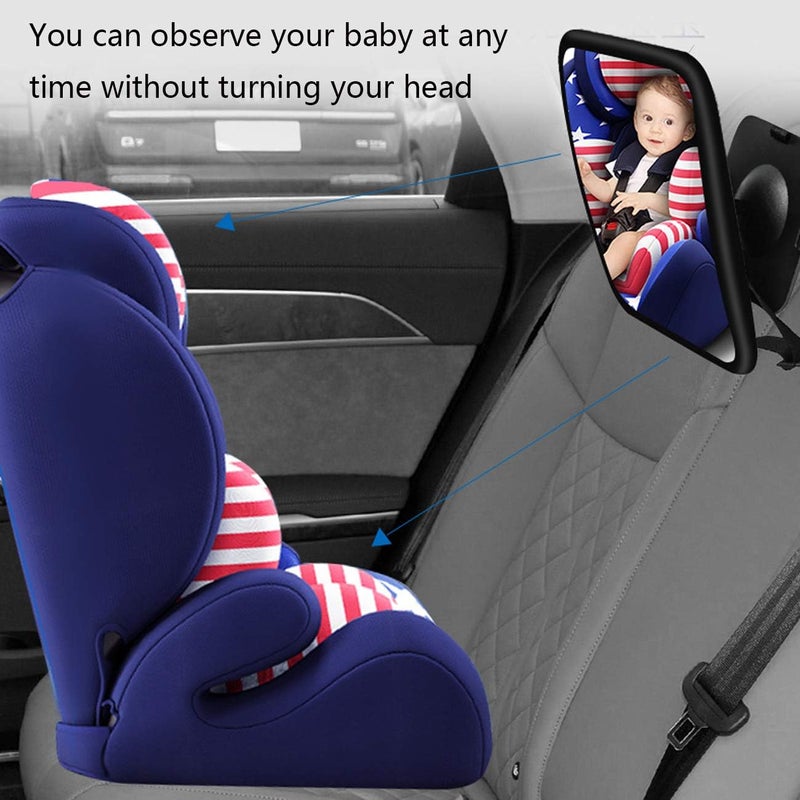 CYDZSW Infant Car Seats Rear View MirrorBaby Car Mirror for Rear Facing SeatNewborn Essentials Registry Must Haves Baby Items Accessories - Image 3