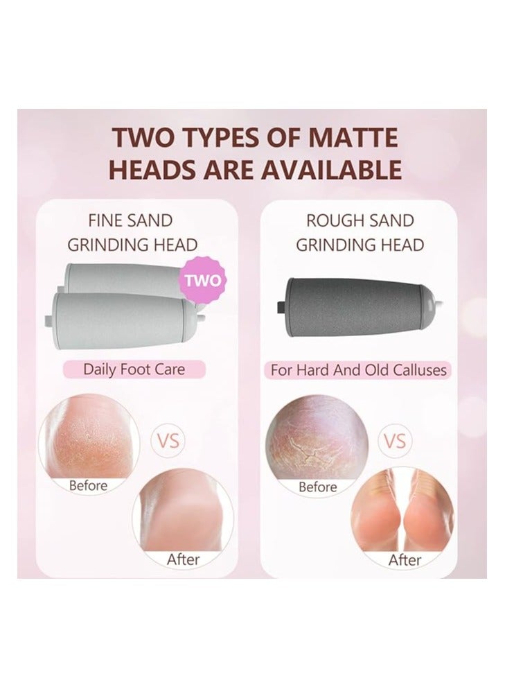 إم إي سي مزيلات مسامير القدم الكهربائية من إم إي سي هاوتادي، عصا باديكير ناعمة قابلة لإعادة الشحن، أدوات إزالة مسامير القدم الكهربائية مع 16 في 1، تزيل الجلد الجاف لأقدام أكثر نعومة، هدية مثالية، للعناية بالقدم - Image 4