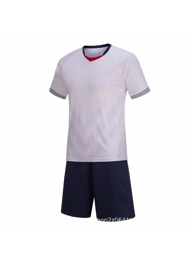 Grey Short Sleeve Football Jersey - Image 1