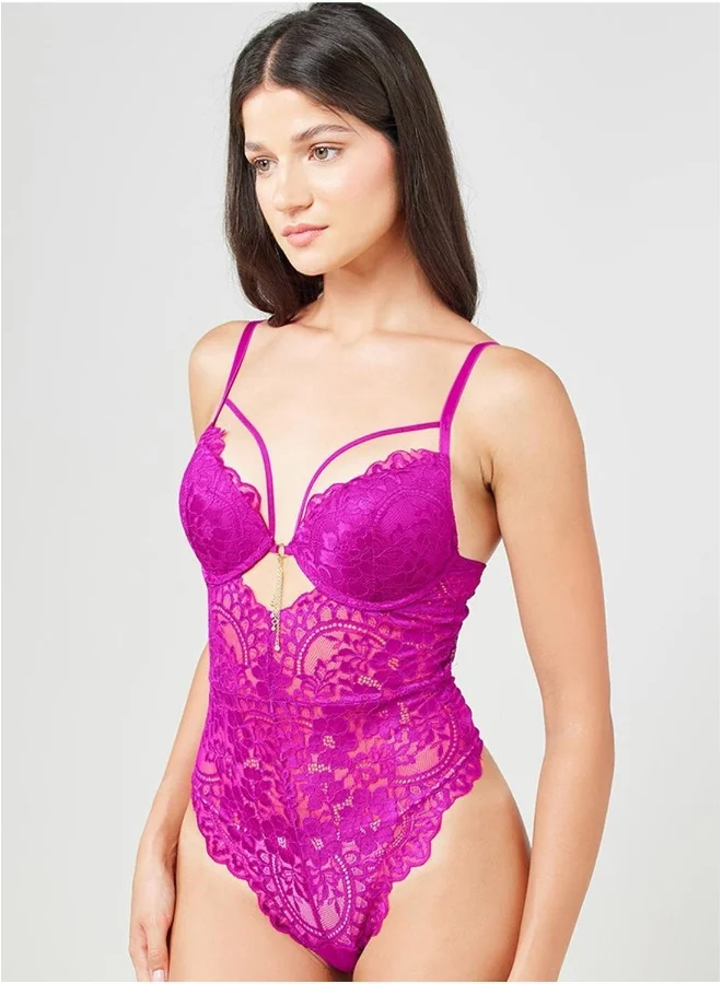 La Senza Cutout High Leg Bodysuit