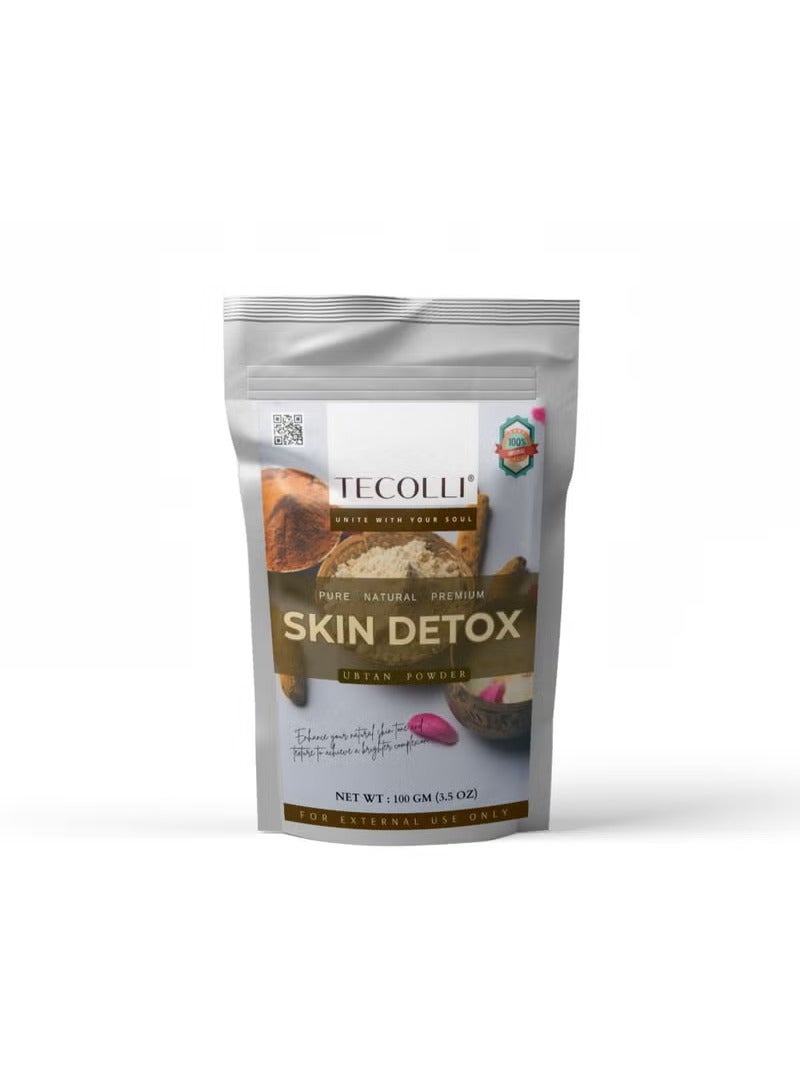 TECOLLI Pure Skin Detox Powder (Ubtan)-100 Gm For Skin Glow And Cleanser - Image 1