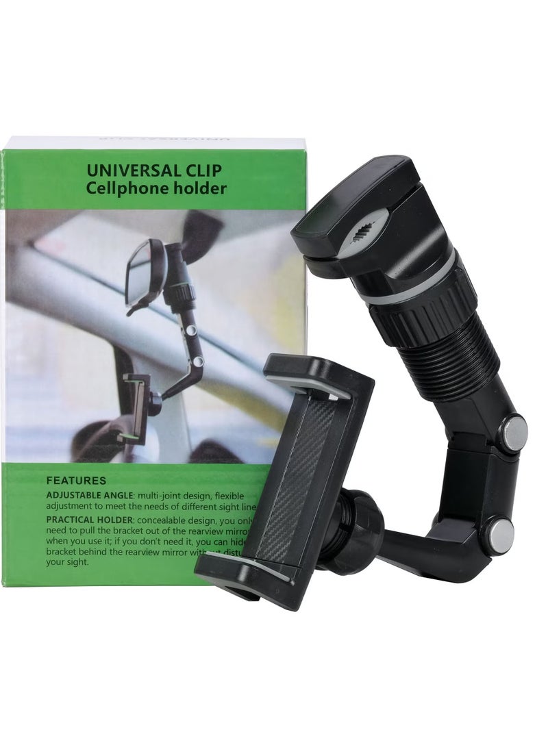 Universal Rearview Mirror 360 Degree Car Mount For All Devices - Image 2