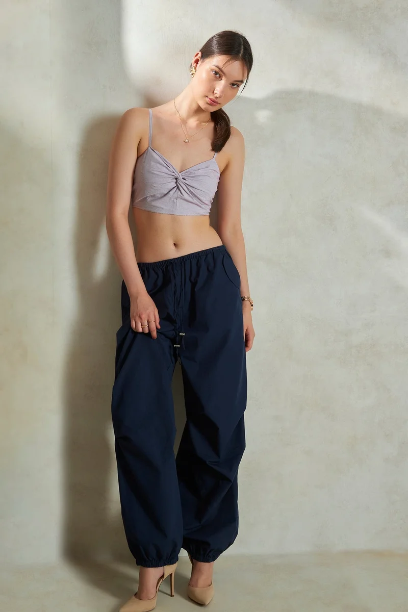 فيرجيو بلوزات كامي قطنية مخططة من الأمام للنساء