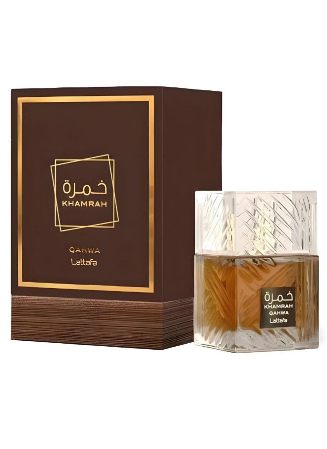 Lattafa - Khamrah Qahwa perfume by Lattafa for unisex, 100 ml - Image 1