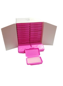 OrthoUnion 50 pack Orthodontic Wax Strawberry Flavor  - Image 1