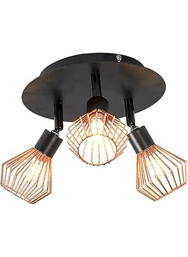 Adjustable Three Head LED Ceiling Light Energy Saving For Living Room Bedroom - Image 1