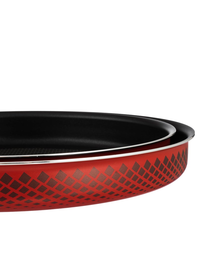 FAST 2-piece oven tray set, coated with non-stick Teflon, large 30 cm and small 26 cm  - Image 4