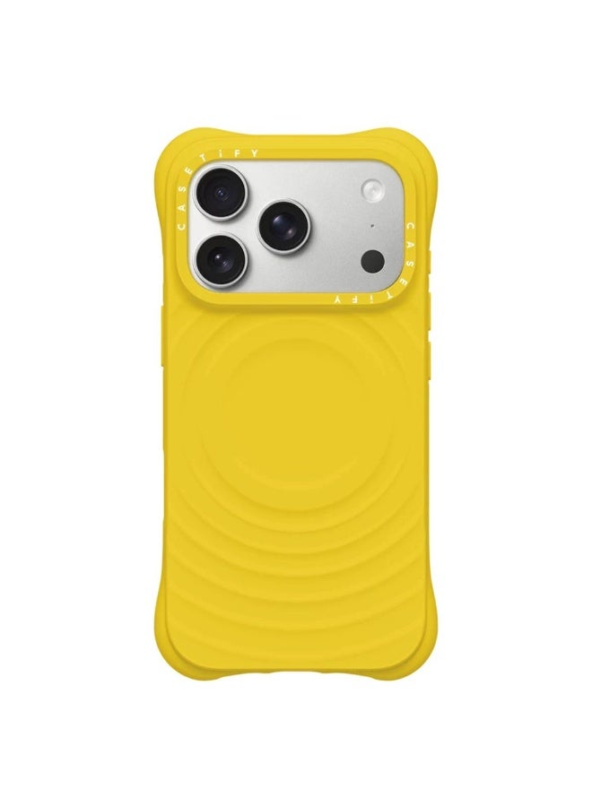 CASETiFY MagSafe Wave Case For iPhone 17 Pro Max - yellow