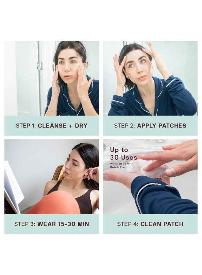 Dermaclara Face To Face Bundle Includes 4 Eyes & Mouth Occlusion Patches 1 Forehead Occlusion Patch 1 Patch Prep And 1 7 Ml Peptide Infused Lip Serum Complete Silicone Face Patches Kit - Image 4