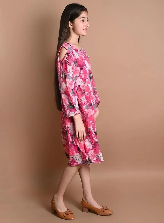 LILPICKS Floral Print Dress