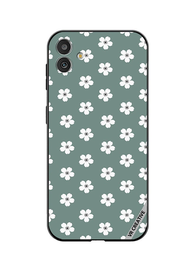 VR CREATIVE Protective Case Cover For Samsung Galaxy F14 Flower Design Multicolour - Image 1