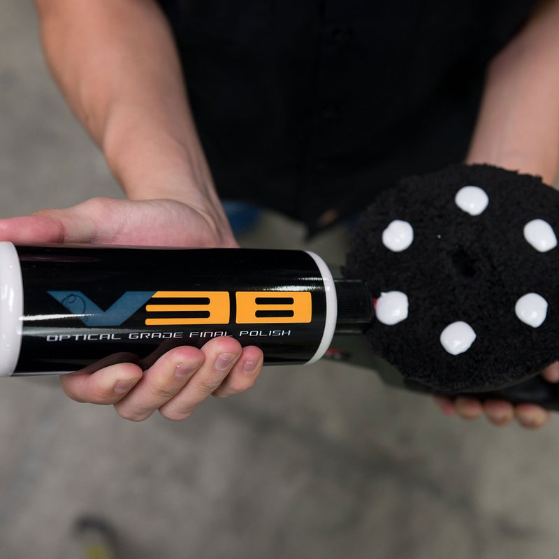 Chemical Guys Gap VKIT 101 V36 Optical Grade Cutting Polish and V38 Final Polish, 16 Ounce, 2 Items - Image 2