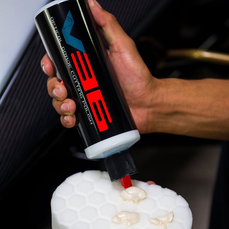 Chemical Guys Gap VKIT 101 V36 Optical Grade Cutting Polish and V38 Final Polish, 16 Ounce, 2 Items - Image 4