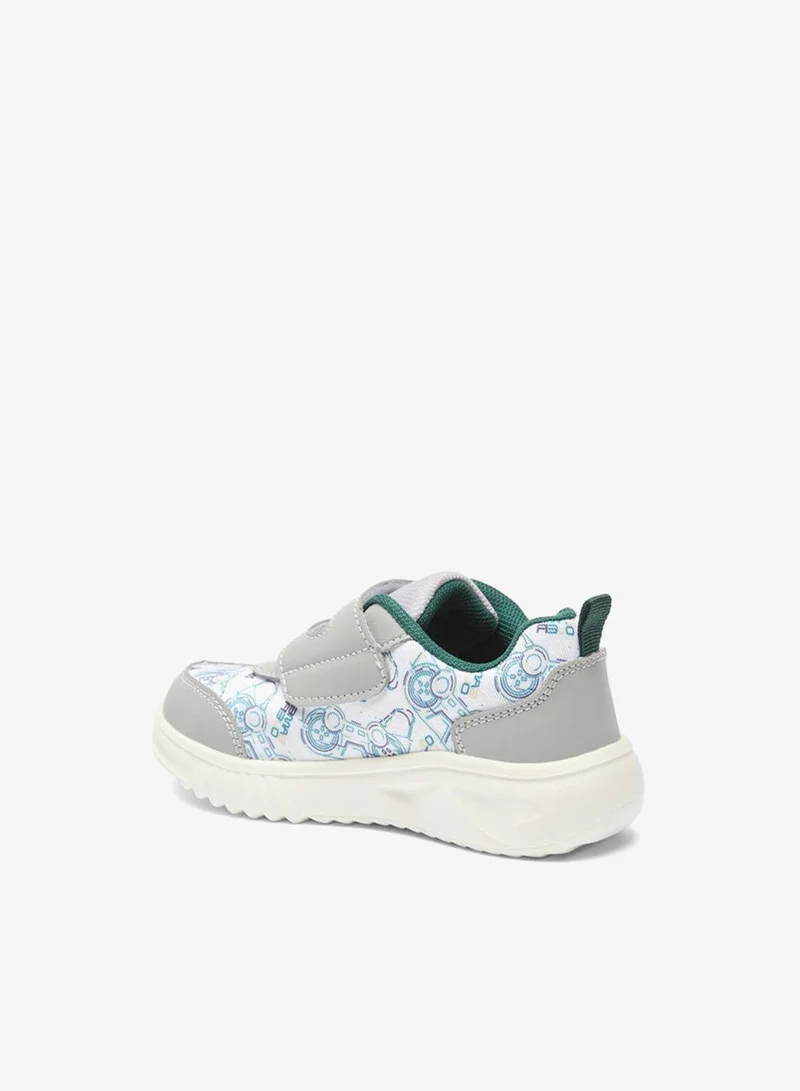 ال بي ال من شو اكسبرس سنيكرز مطبوع برسومات للأولاد بإغلاق لاصق