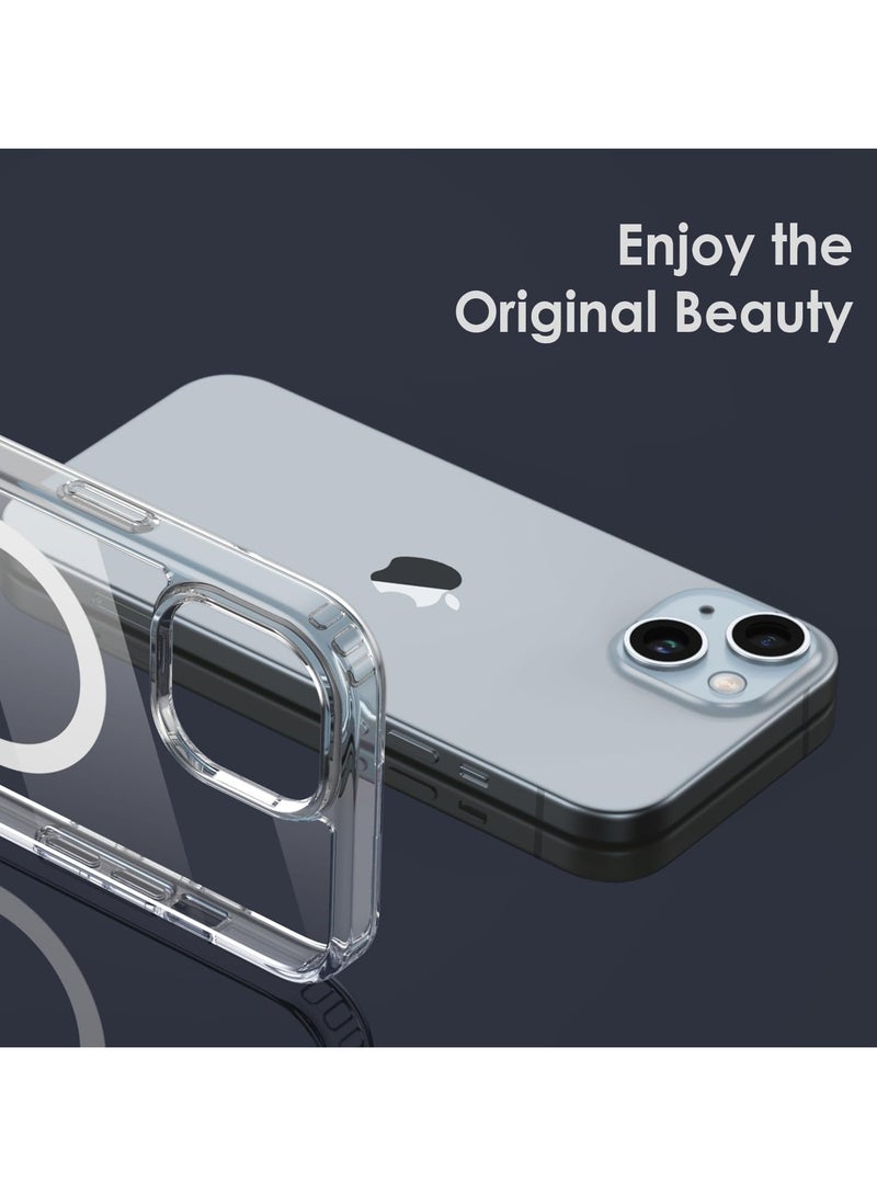 Mag Safe I Phone 15 Transparent Case