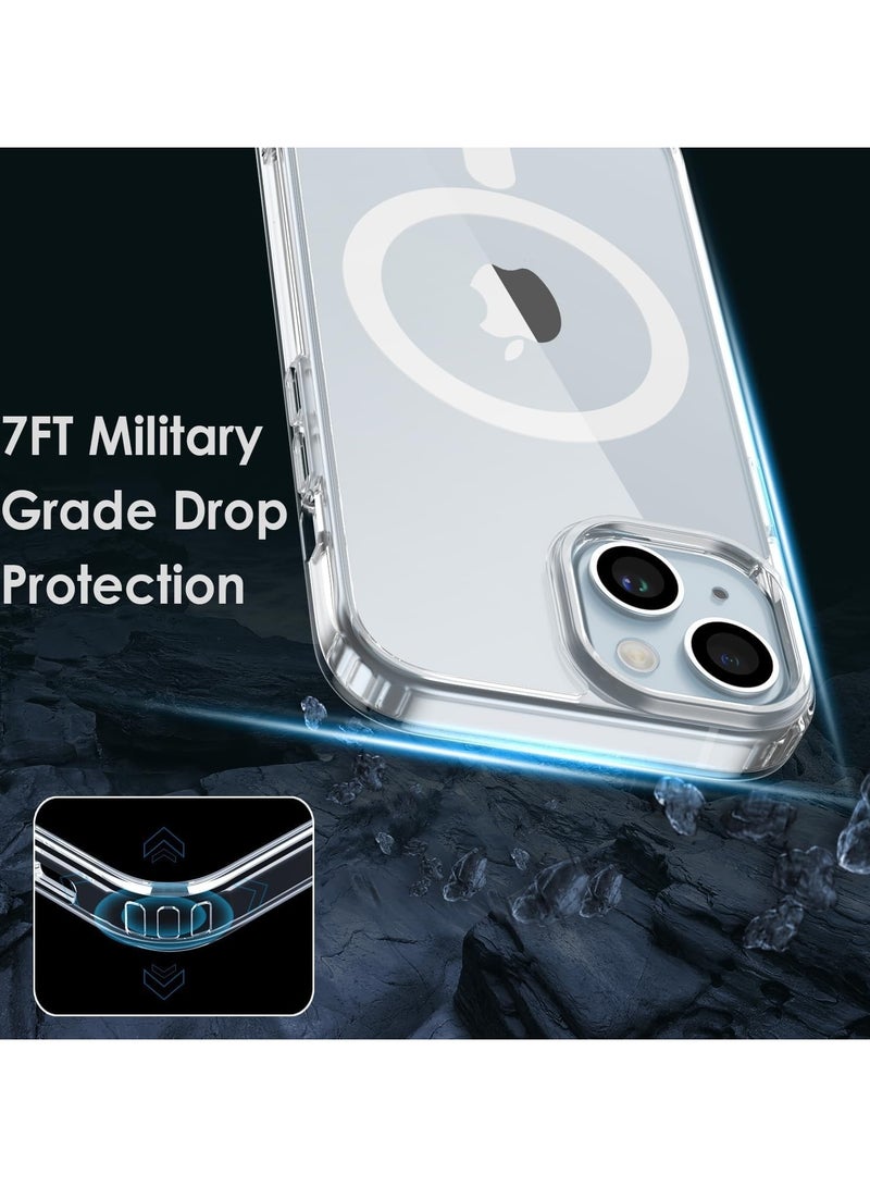 Mag Safe I Phone 15 Transparent Case