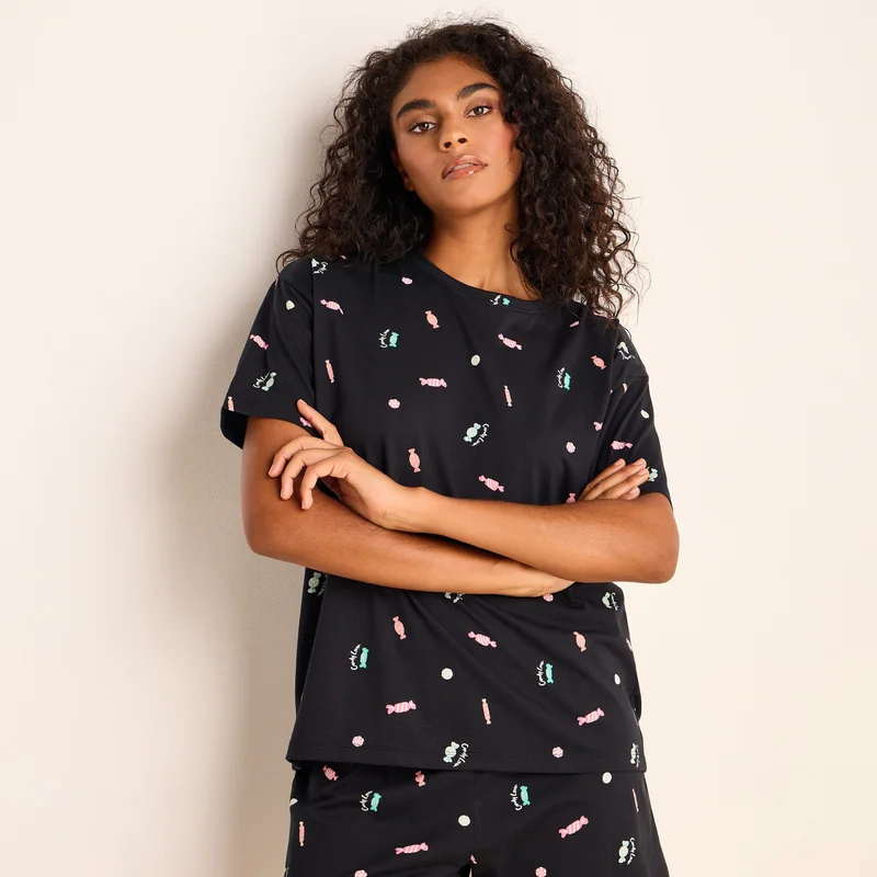 Splash FAV All-Over Print T-shirt and Shorts Set