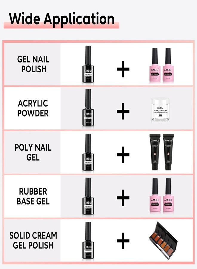 AIMEILI Nail Dehydrator, Nail Prep Dehydrate for Acrylic Nails and Gel Nail Polish, Vegan, Cruelty-free, Fast Dry Nail Primer Base Bonder - Image 5