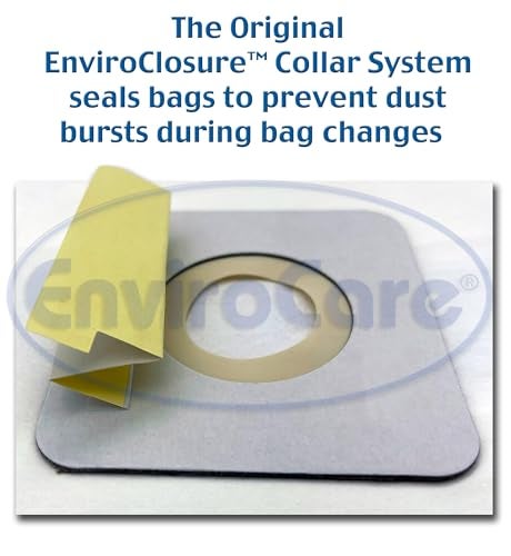 EnviroCare Replacement Anti-Allergen Vacuum Bags for Kenmore 50688 and 50690 Type U, L, and O, Panasonic Type U-2, U-10 Uprights 15 Pack - Image 4
