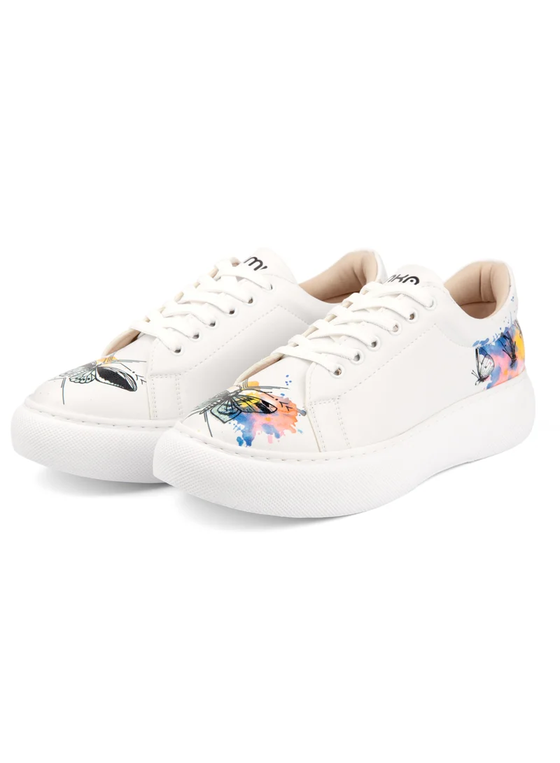 Mumka Watercolor Butterflies Watercolor Butterflies Sneakers for Women | Best Price UAE
