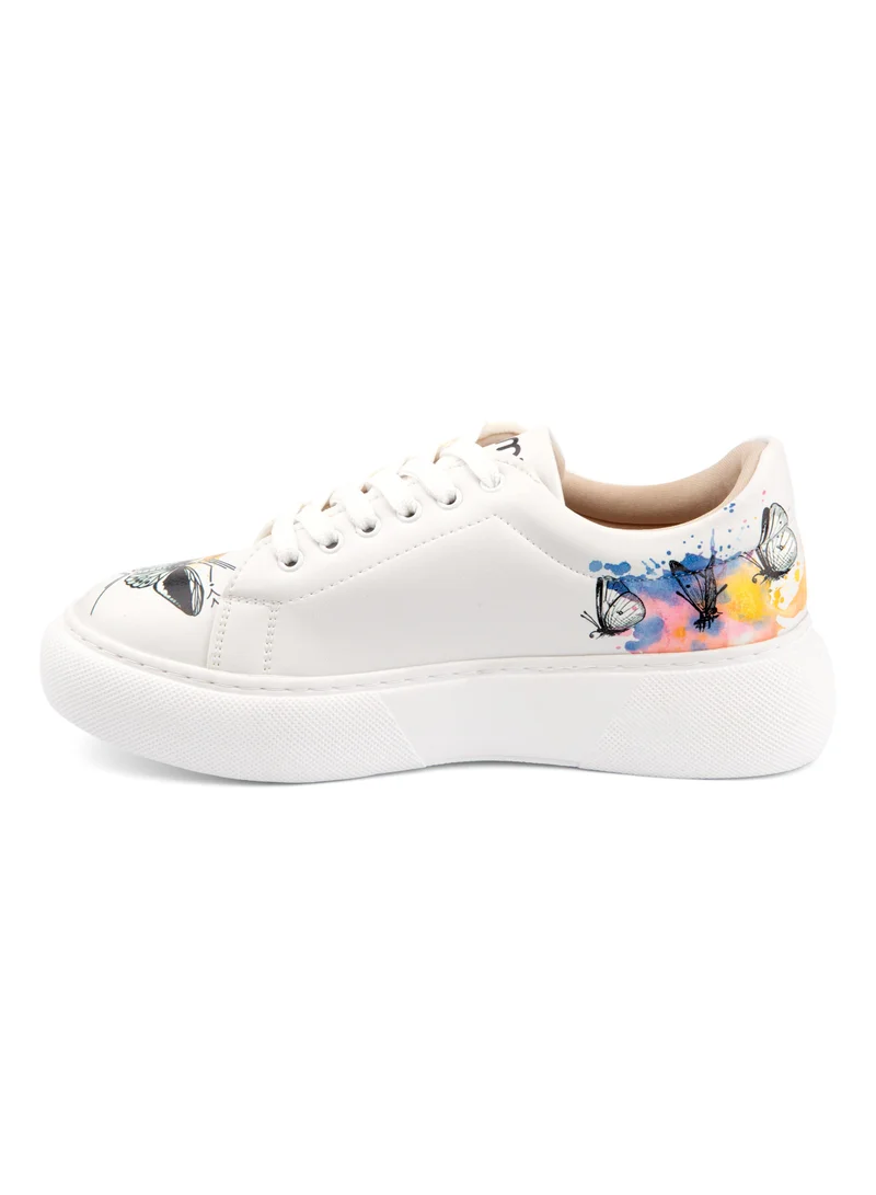Mumka Watercolor Butterflies Watercolor Butterflies Sneakers for Women | Best Price UAE