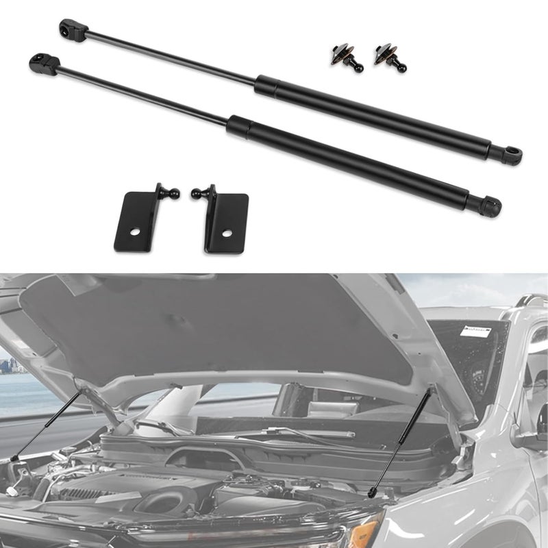 TECHPICCO Hood Struts for Honda Pilot 2023-2026 - No Drill Gas Shock Lift Supports - Image 1