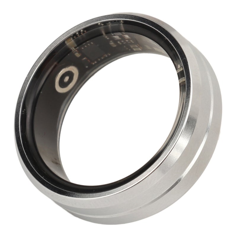 Smart Health Ring: Size 10, IP68 Waterproof, 7-Day Battery Life - Fashionable Ceramic & 316 Stainless Steel, Fitness Tracker for Sleep Monitoring, Step Counting, Android IOS Users, Fitness Enthusiasts - Image 5