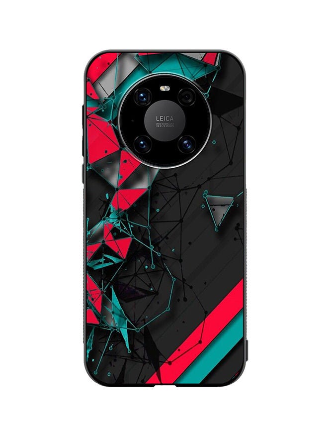 VR CREATIVE Protective Case Cover For Huawei Mate 40 Tech Pattern Design Multicolour - Image 1