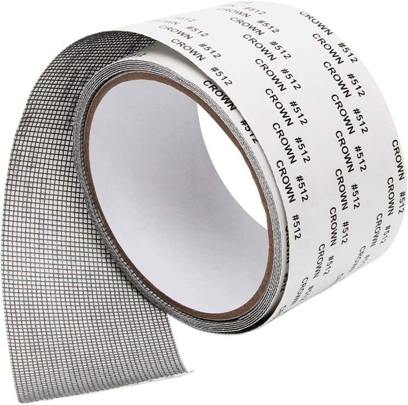 Styxon Screen Repair Kit Tape Fiberglass Repair Kit for Window Screen and Screen Door Tears Holes 3-Layer Strong Adhesive Window Screen Mesh Repair Waterproof Screen Repair Kits | Pack 1 - Image 1