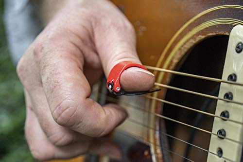 Black Mountain Heavy Gauge Thumb Picks for Acoustic Guitar, Electric Guitar, Ukulele, Banjo, and More - Spring Loaded Universal Fit for Medium to XL Thumbs - Premium Finger Picks - Image 3