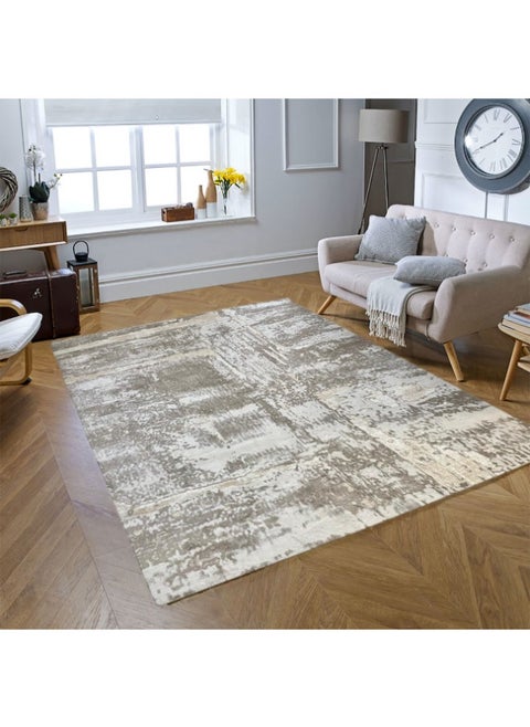 Handpicked Furniture Abstract Gold Rug, Ultra Soft Area Carpets For Bed Room, Living Room, And Dining Room, Antislip Floor Carpets, Easy To Clean, Made In Turkey, Polypropylene, Rectangle