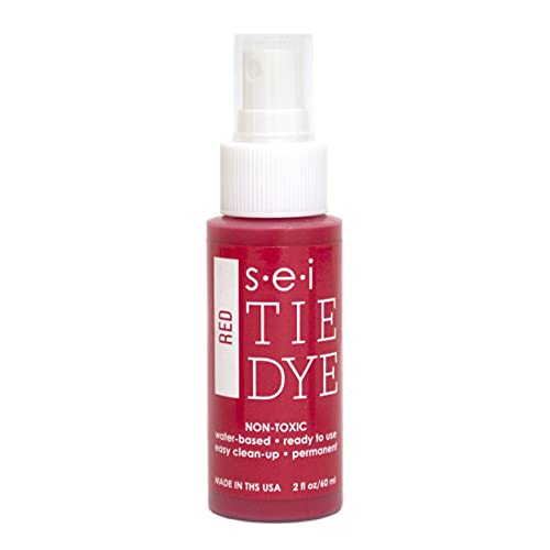SEI S·E·I S.E.I Red Tie Dye Spray Bottle, 2- Ounces, Fabric Spray Dye - Image 1