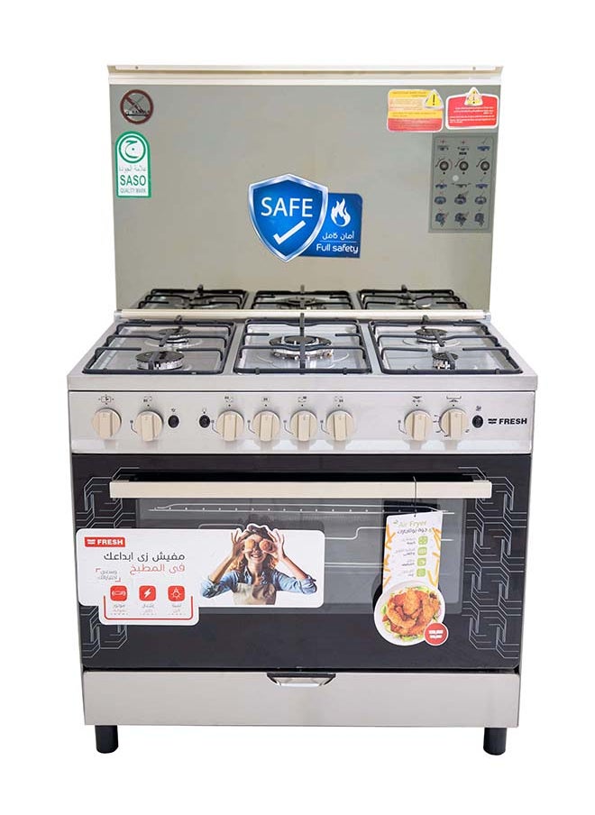 Fresh Gas oven 90-60 stainless steel  - Image 1