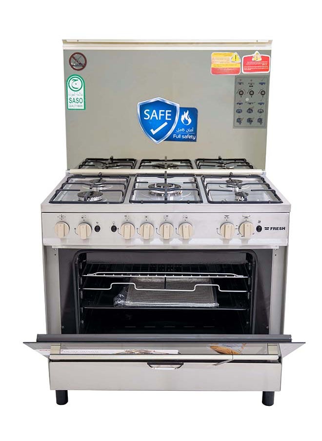 Fresh Gas oven 90-60 stainless steel  - Image 2
