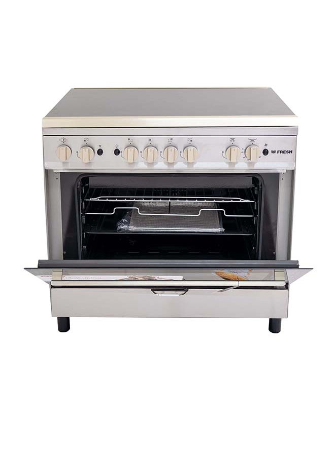 Fresh - Gas oven 90-60 stainless steel - Image 1