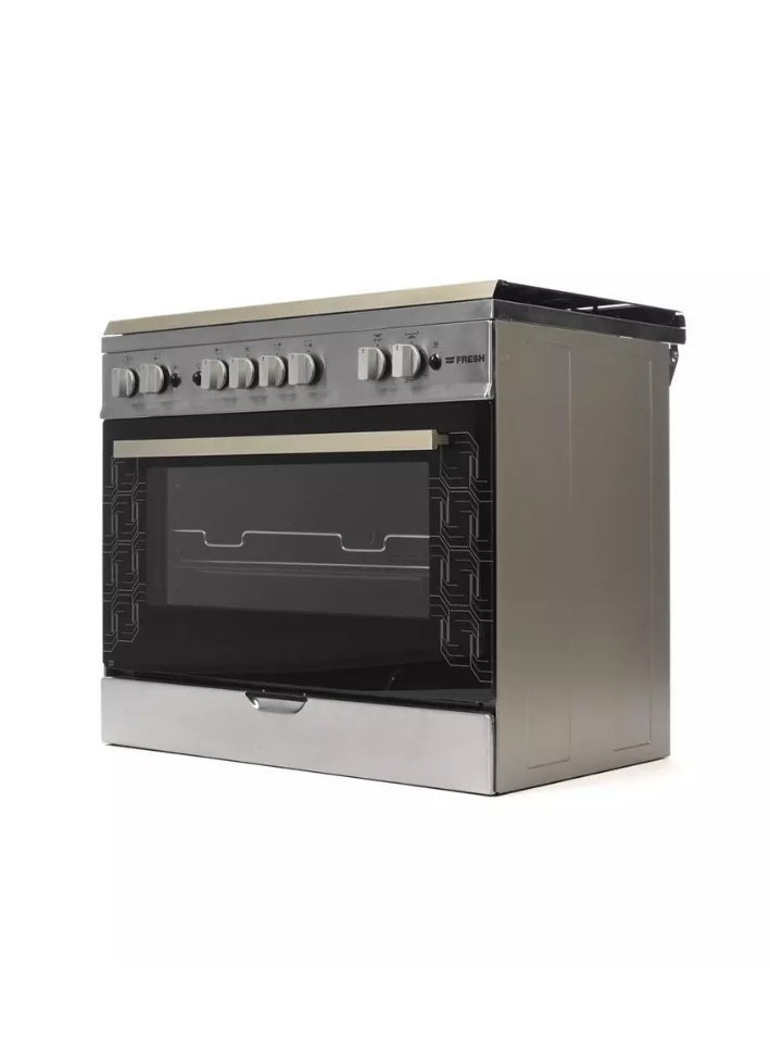 Fresh Gas oven (90*60) stainless steel - Image 2