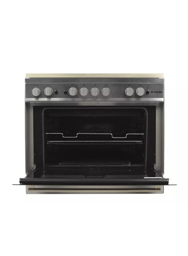Fresh Gas oven (90*60) stainless steel - Image 4