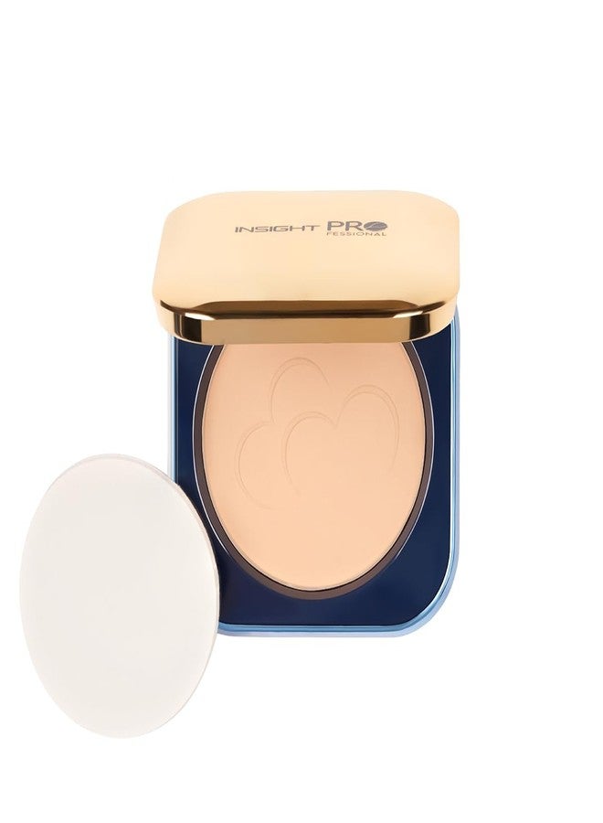 إنسايت كريم أساس مضغوط غير لامع من إنسايت - (لون رملي دافئ) | تغطية قابلة للتعديل، لمسة نهائية مثالية | بودرة مضغوطة خفيفة الوزن تدوم طويلاً | مكياج للوجه للتحكم في الزيوت - 11 غرام - Image 1