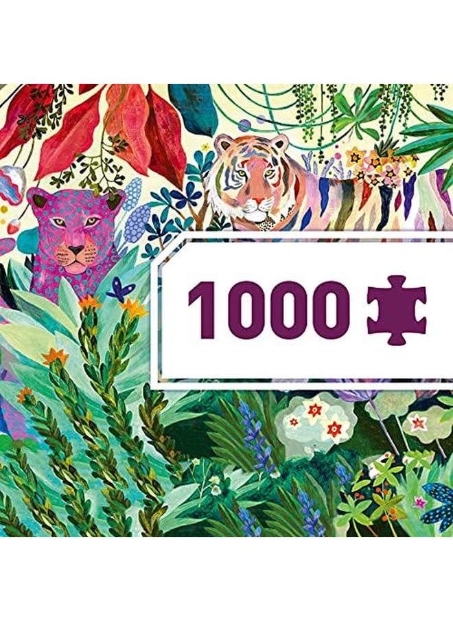 DJECO - Rainbow Tigers Puzzle 1000Pcs - Image 1