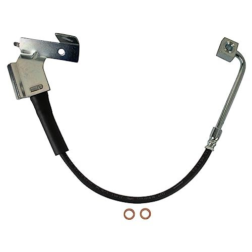 TRQ Front Brake Hose Set Compatible with 2004-2005 Dodge Ram 1500 - Image 3