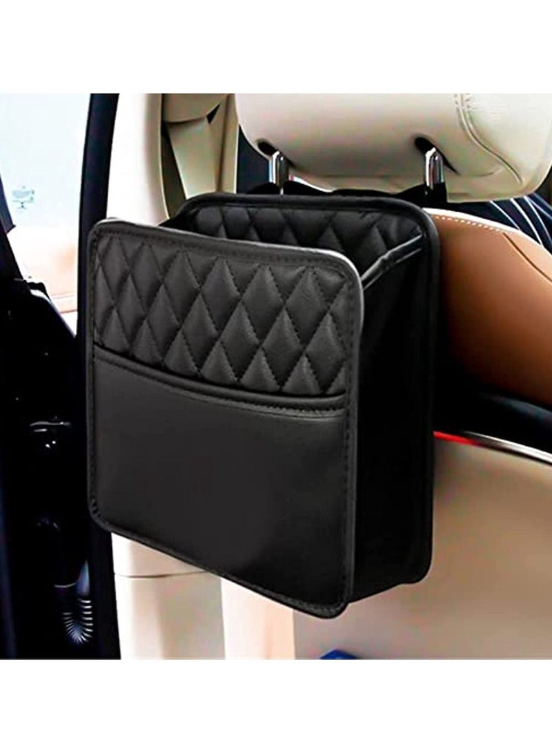 OIMG Car Seat Back Hanging Bag Car Document Holder Multi-Pocket Bottle Bag Storage Box Organizer Travel Tidy Pouch Pocket Kids - Image 2