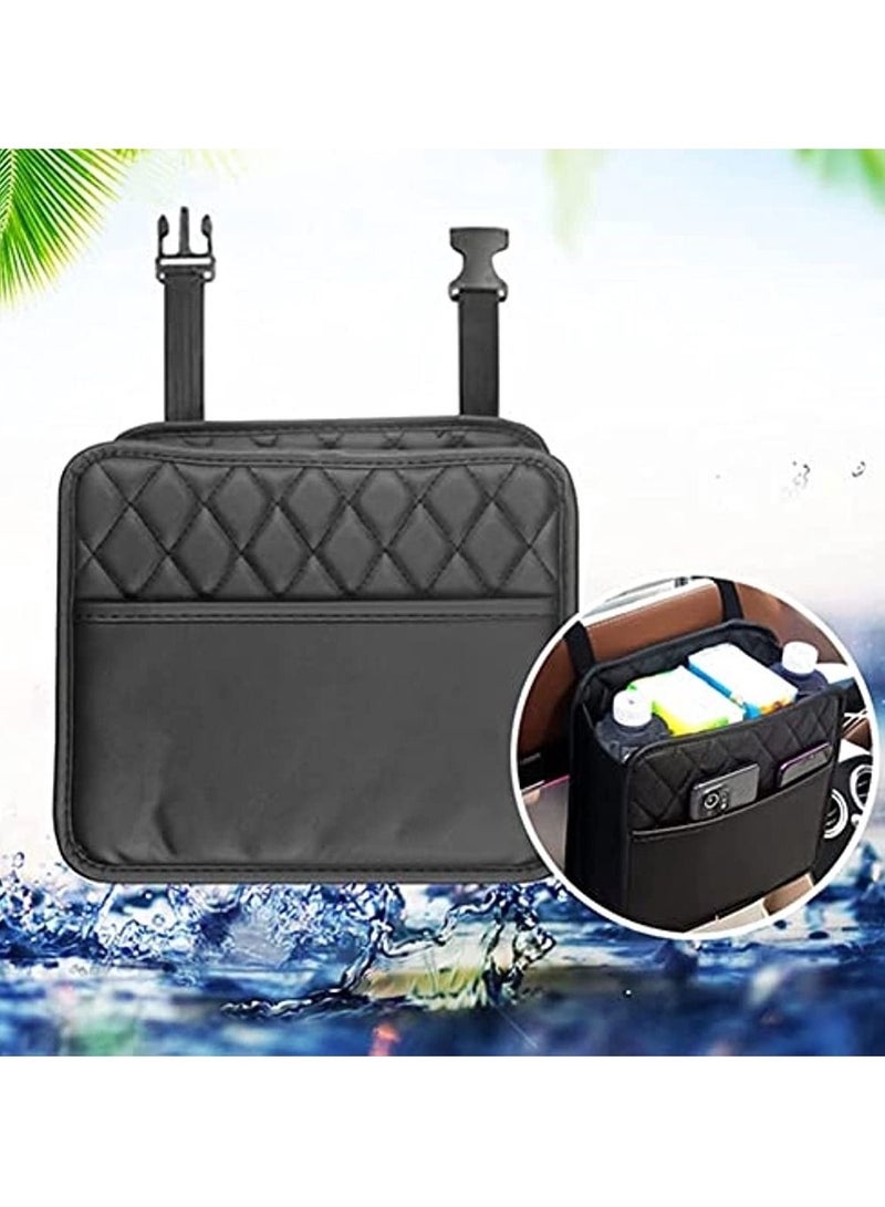 OIMG Car Seat Back Hanging Bag Car Document Holder Multi-Pocket Bottle Bag Storage Box Organizer Travel Tidy Pouch Pocket Kids - Image 5